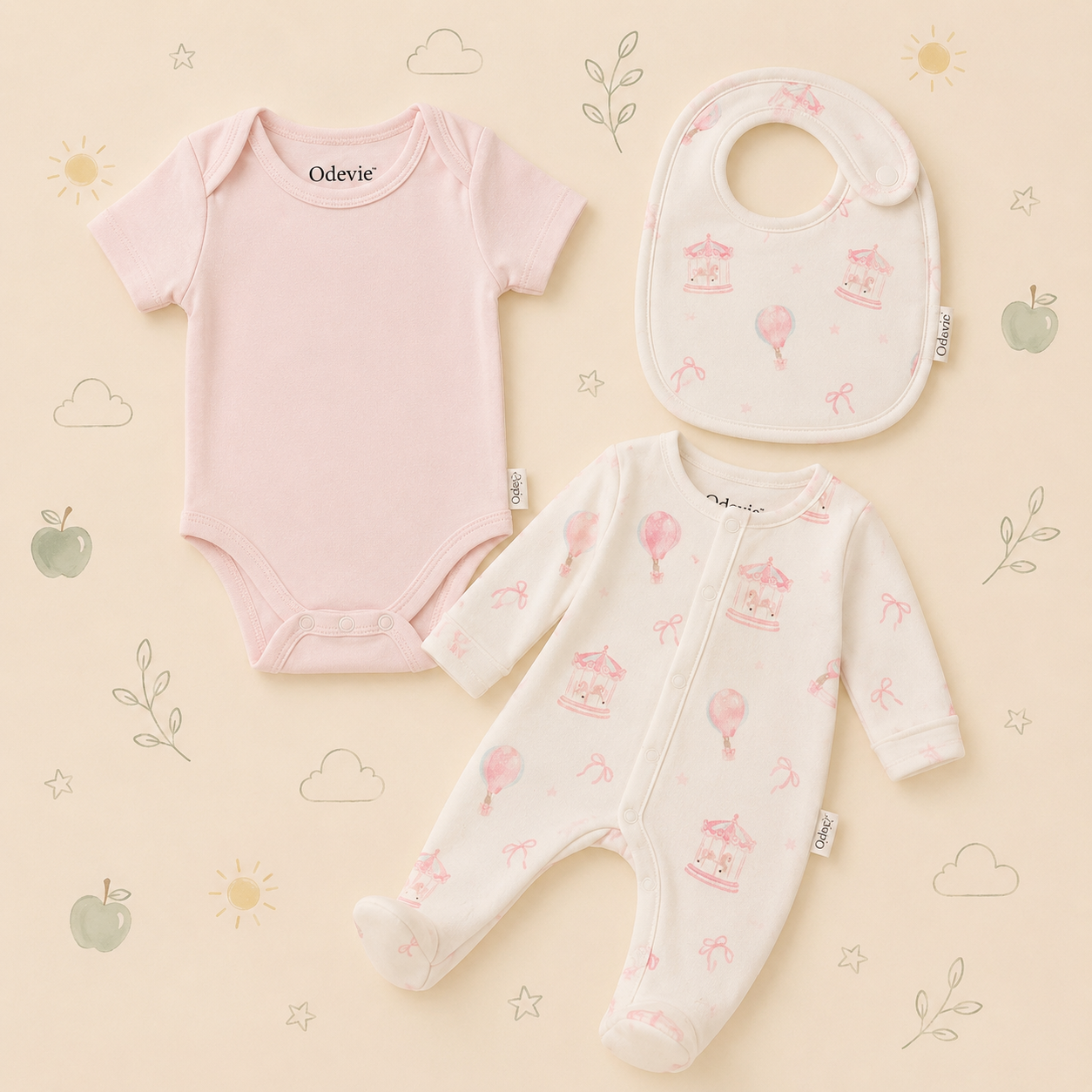 Bamboo Carousel Pyjama Set