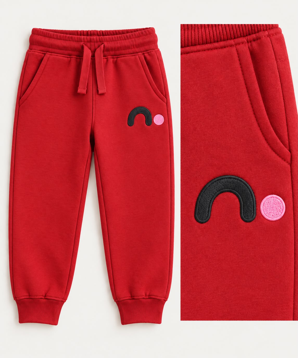 Miniloo Red Sweatpants