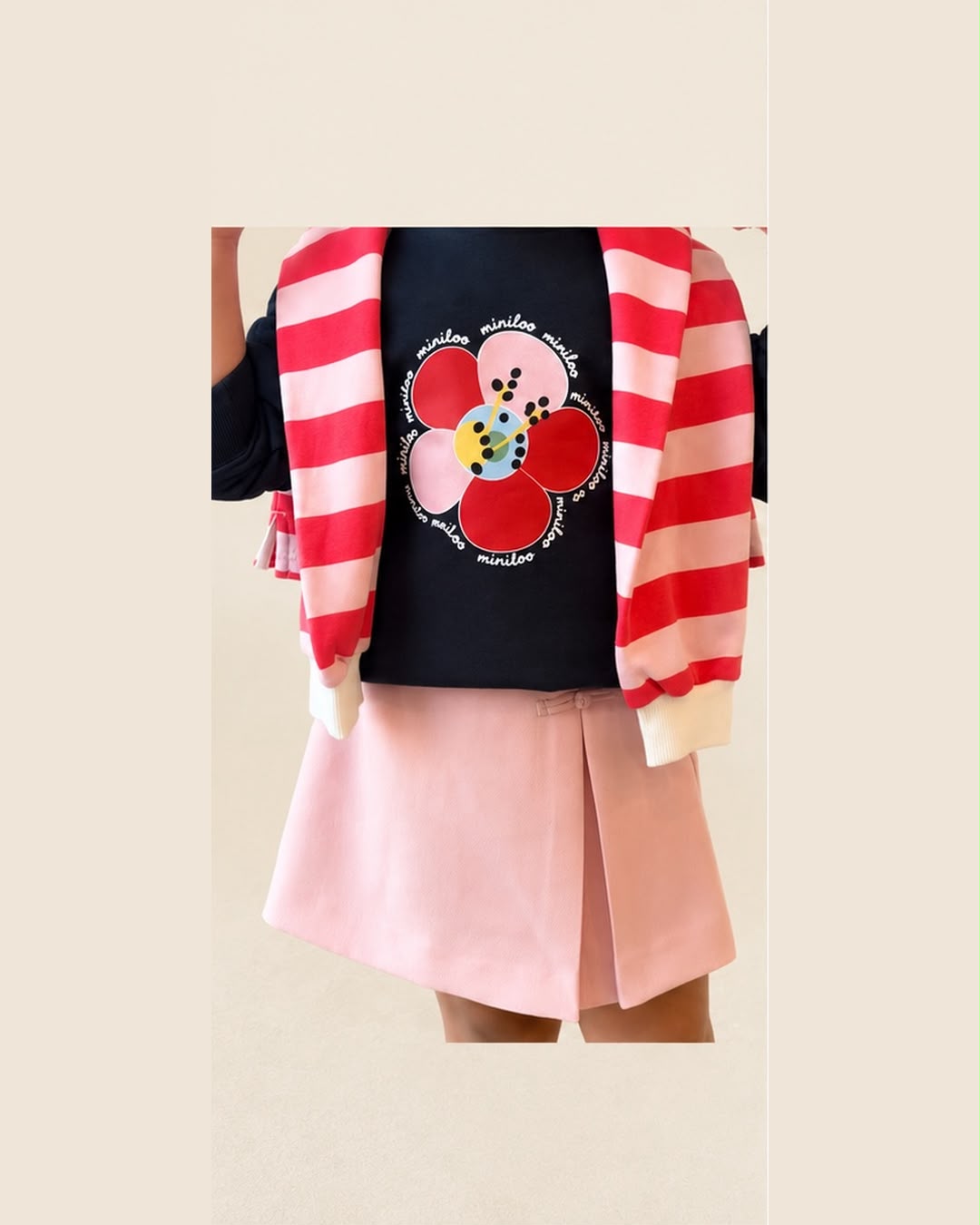 Miniloo Flower Sweater