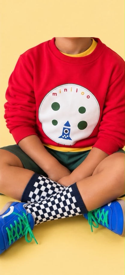 Red Rocket Sweater