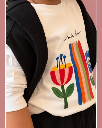 White long t-shirt
