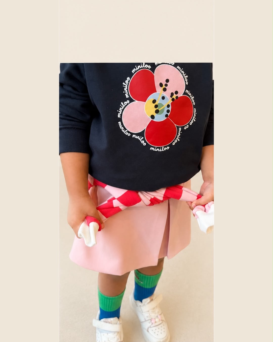 Miniloo Flower Sweater