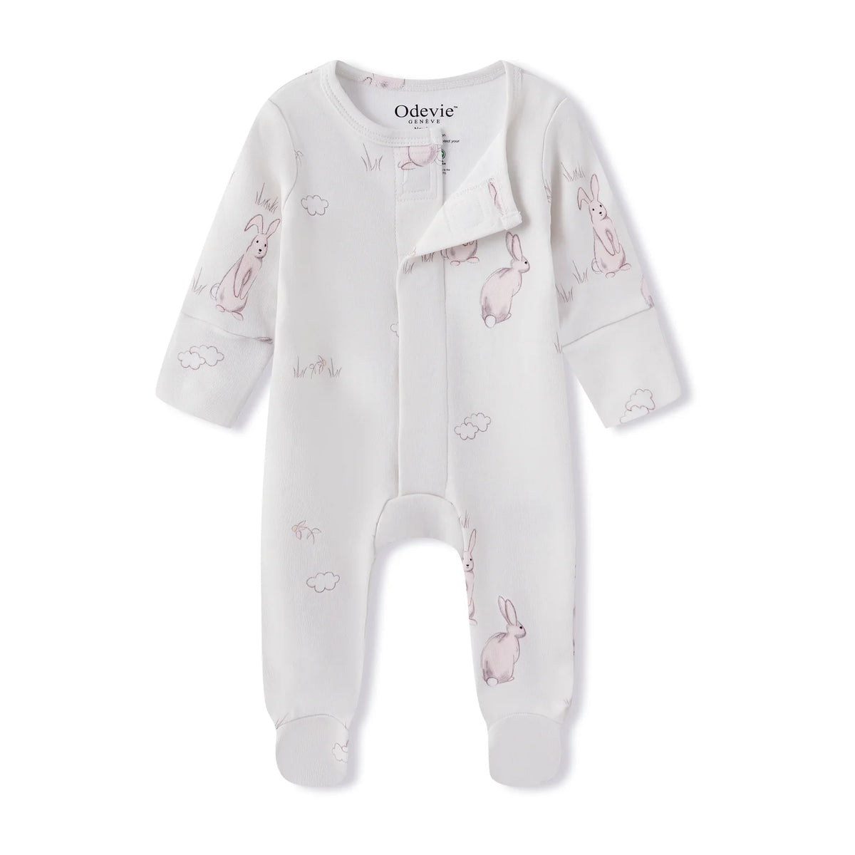 Magnetic Rabbit Pyjama Sleepsuit