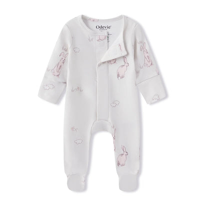 Magnetic Rabbit Pyjama Sleepsuit