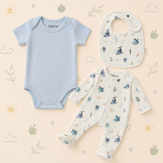 Bamboo Ocean Pyjama Set
