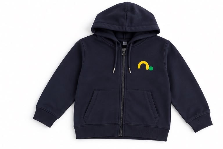 Miniloo zipper hoodie